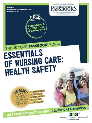 cover image of Essentials of Nursing Care